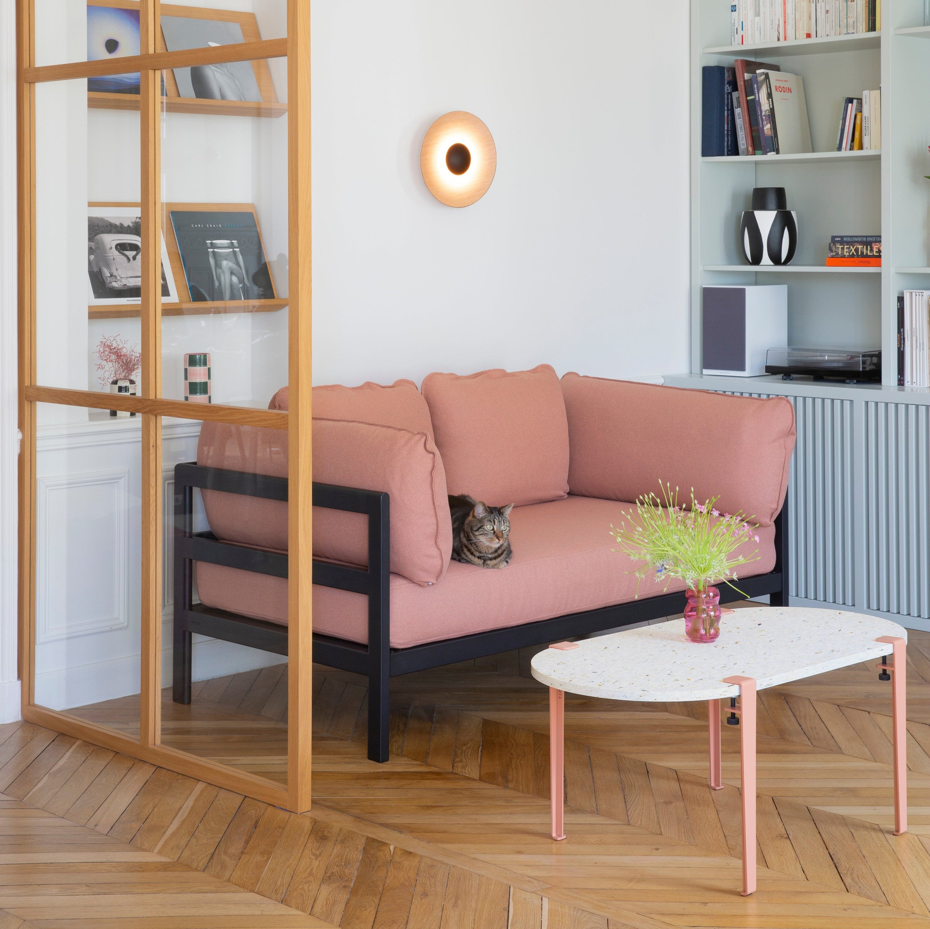 TIPTOE oblong coffee table - recycled plastic
