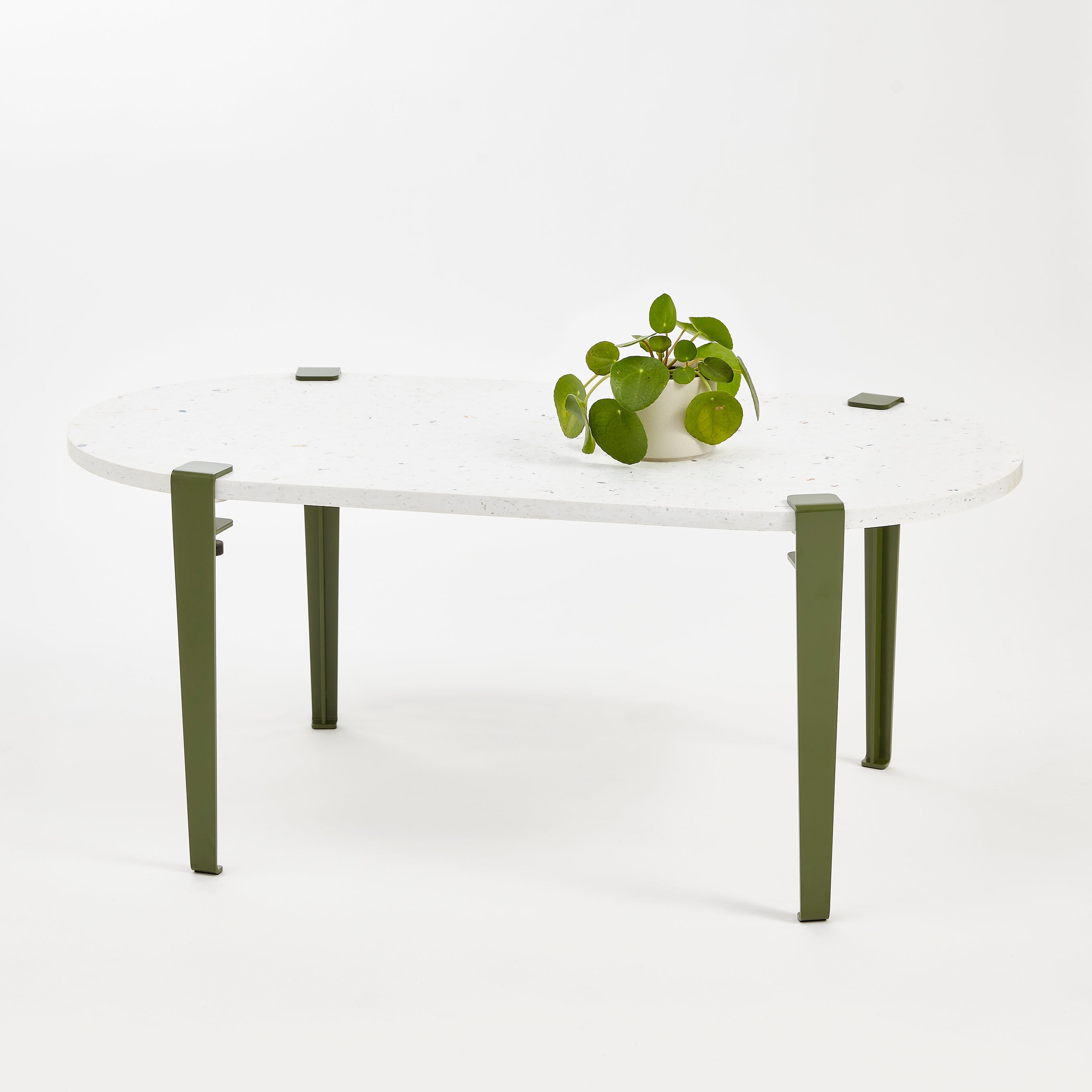 TIPTOE oblong coffee table - recycled plastic