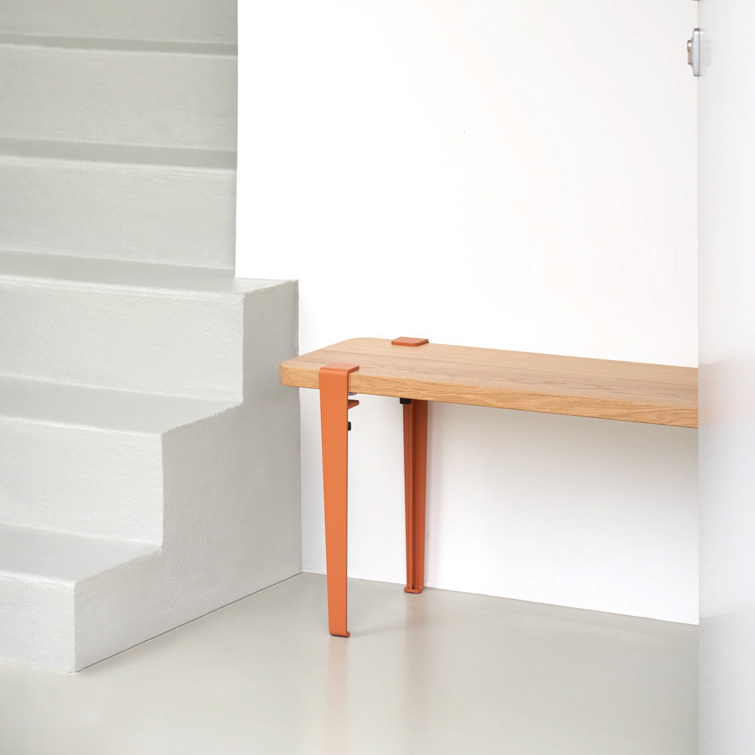 TIPTOE occasional bench 120x30cm - solid oak