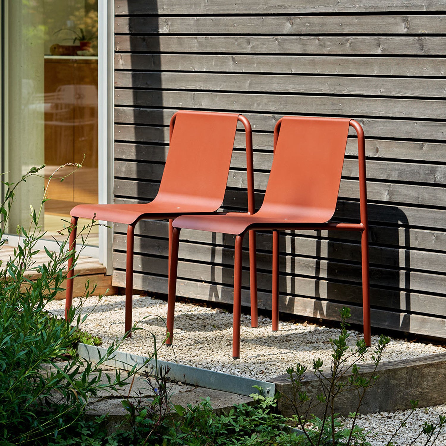 TIPTOE PANORAMA outdoor chair - powder-coated steel