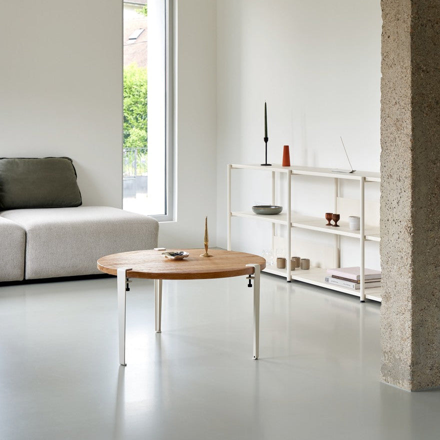 TIPTOE Round Coffee Table - Reclaimed Wood
