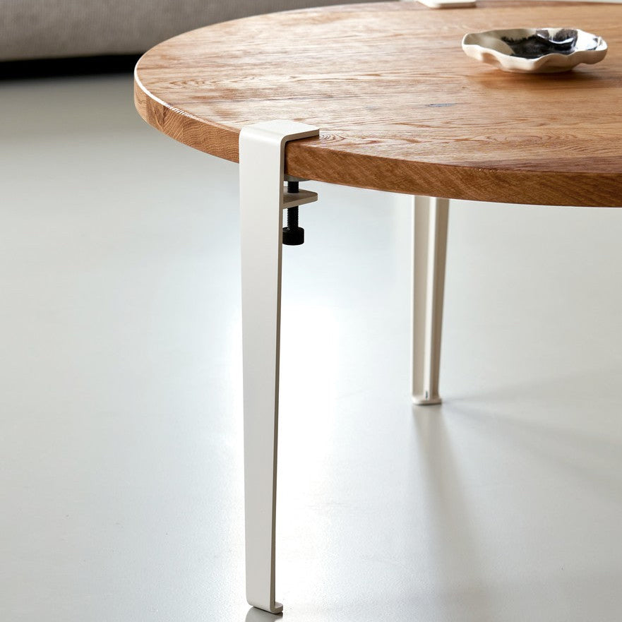 TIPTOE Round Coffee Table - Reclaimed Wood