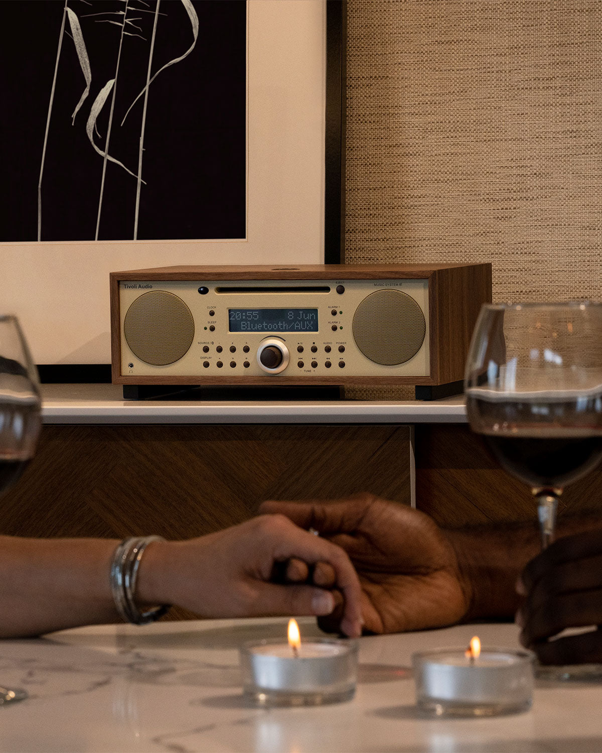 ✨美品✨ Tivoli Audio Music System BT ベージュ★ Tivoli Audio Music System BT | Bluetooth, CD Player & AM/FM