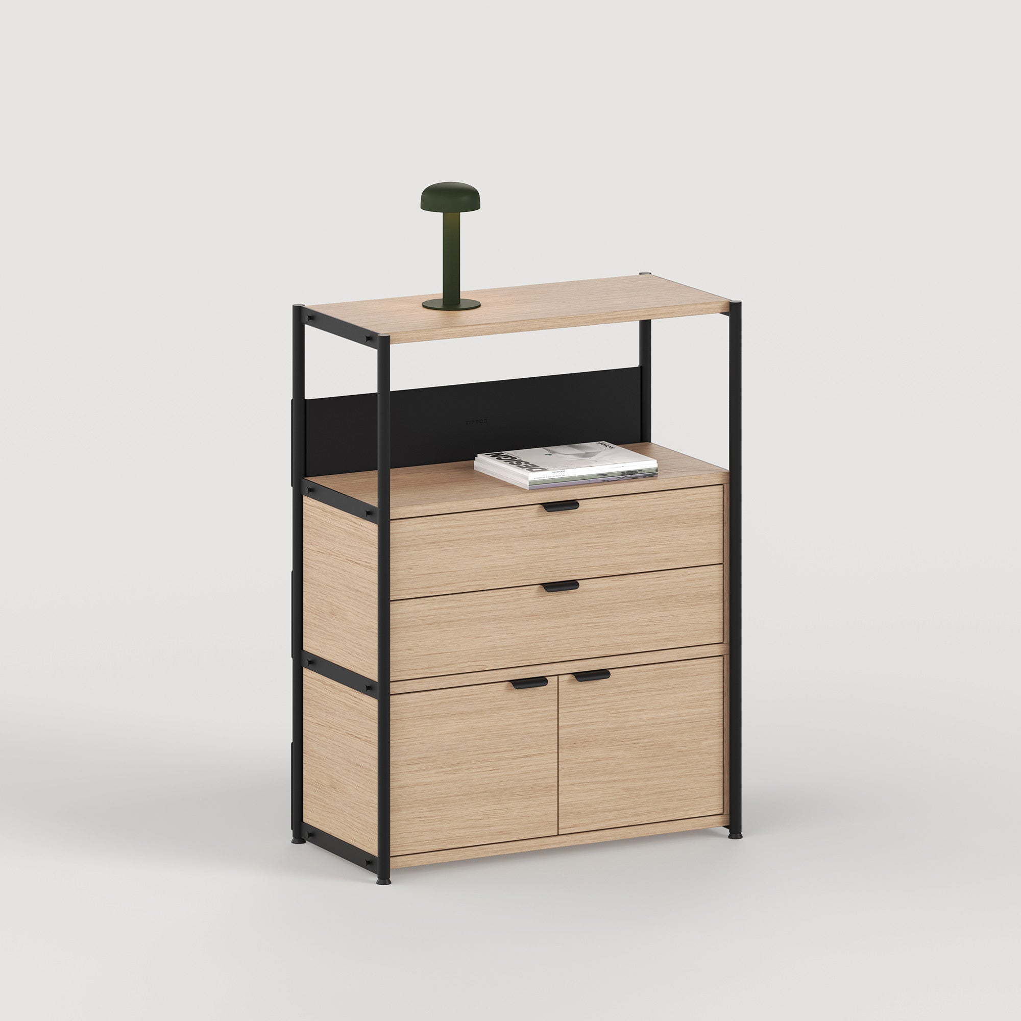 TIPTOE UNIT shelf - H110 x W84cm - eco-certified wood