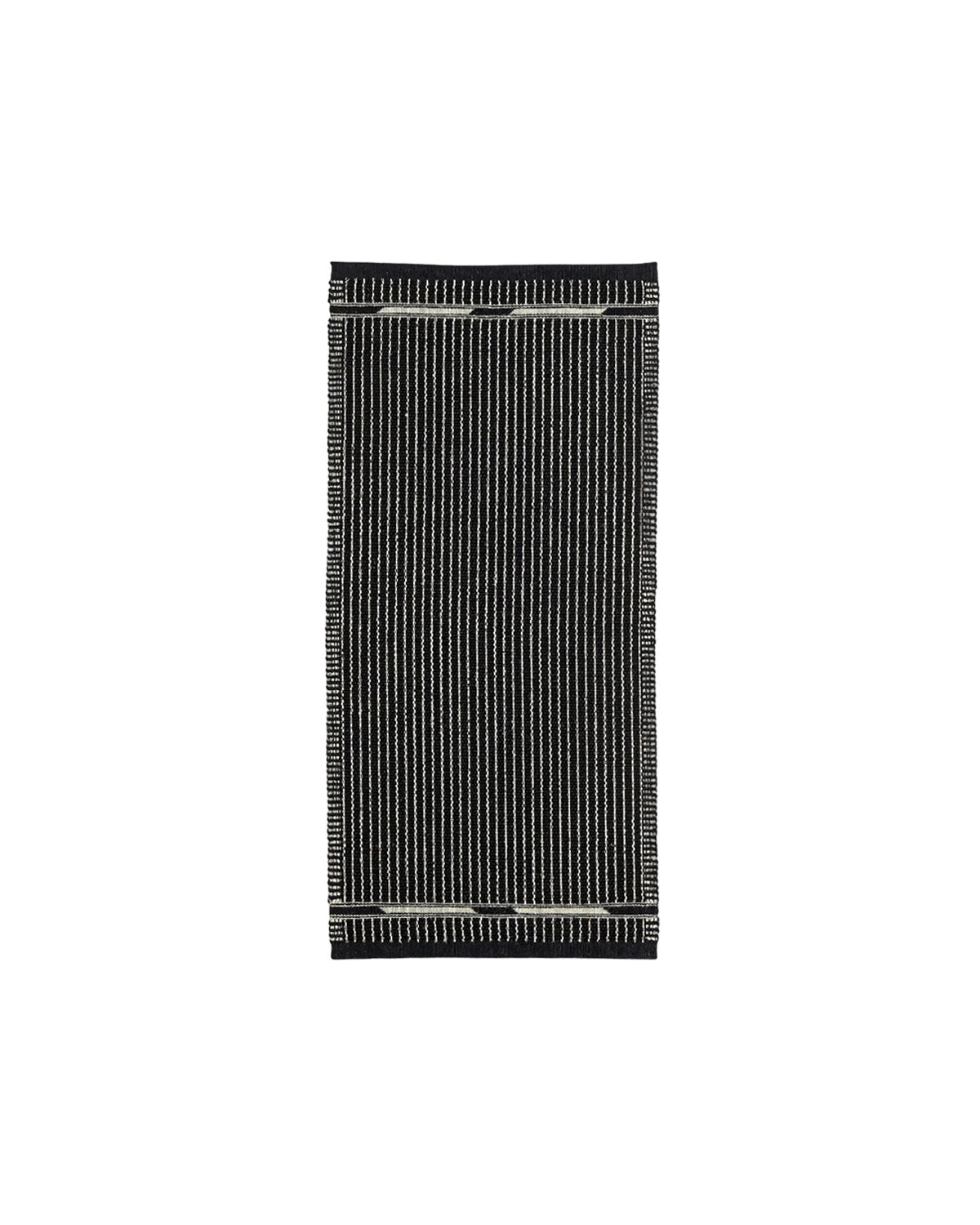 Vibeke Klint Rug VK-3, Black/Off-White - Runner