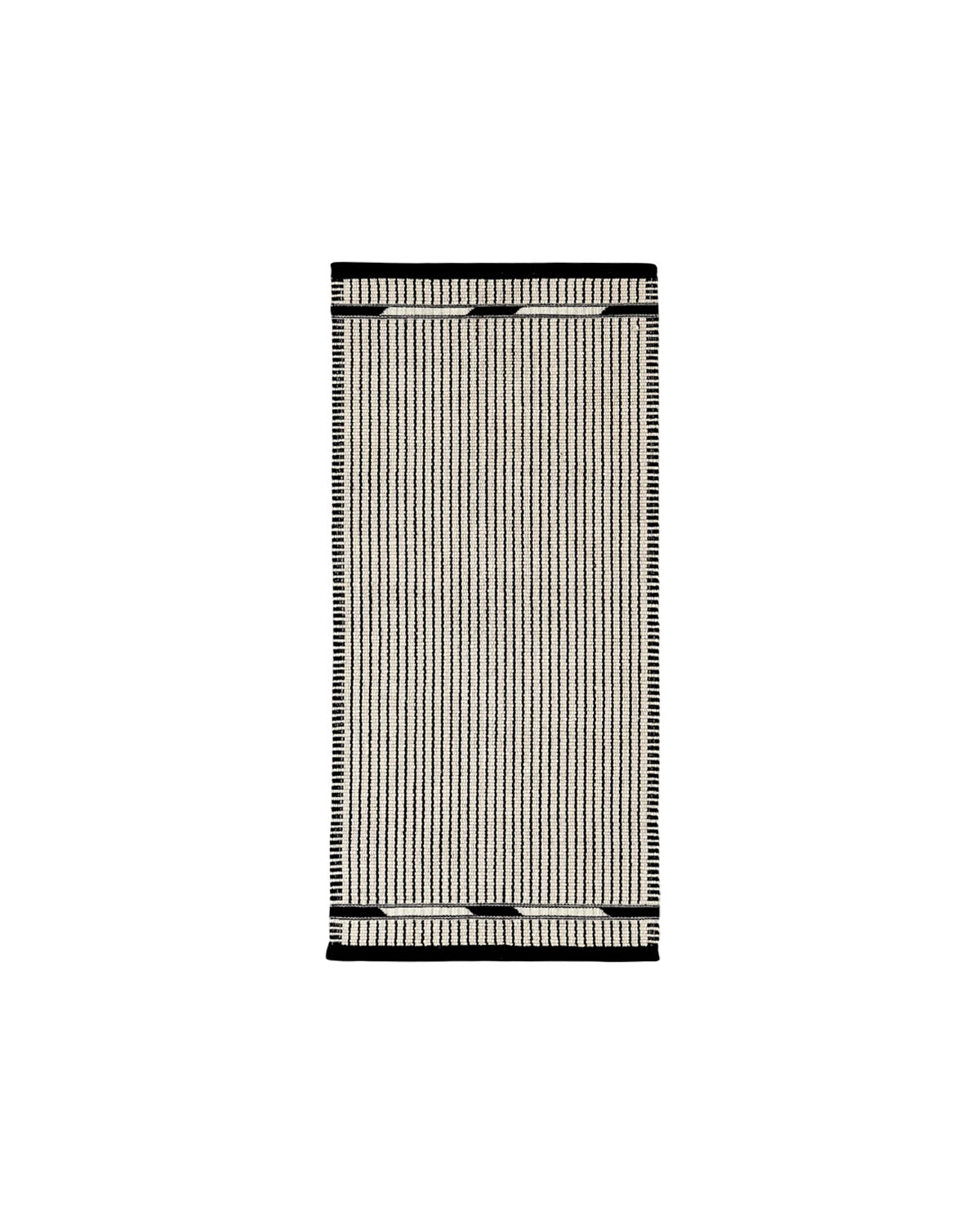 Vibeke Klint Rug VK-3, Off-White/Black - Runner