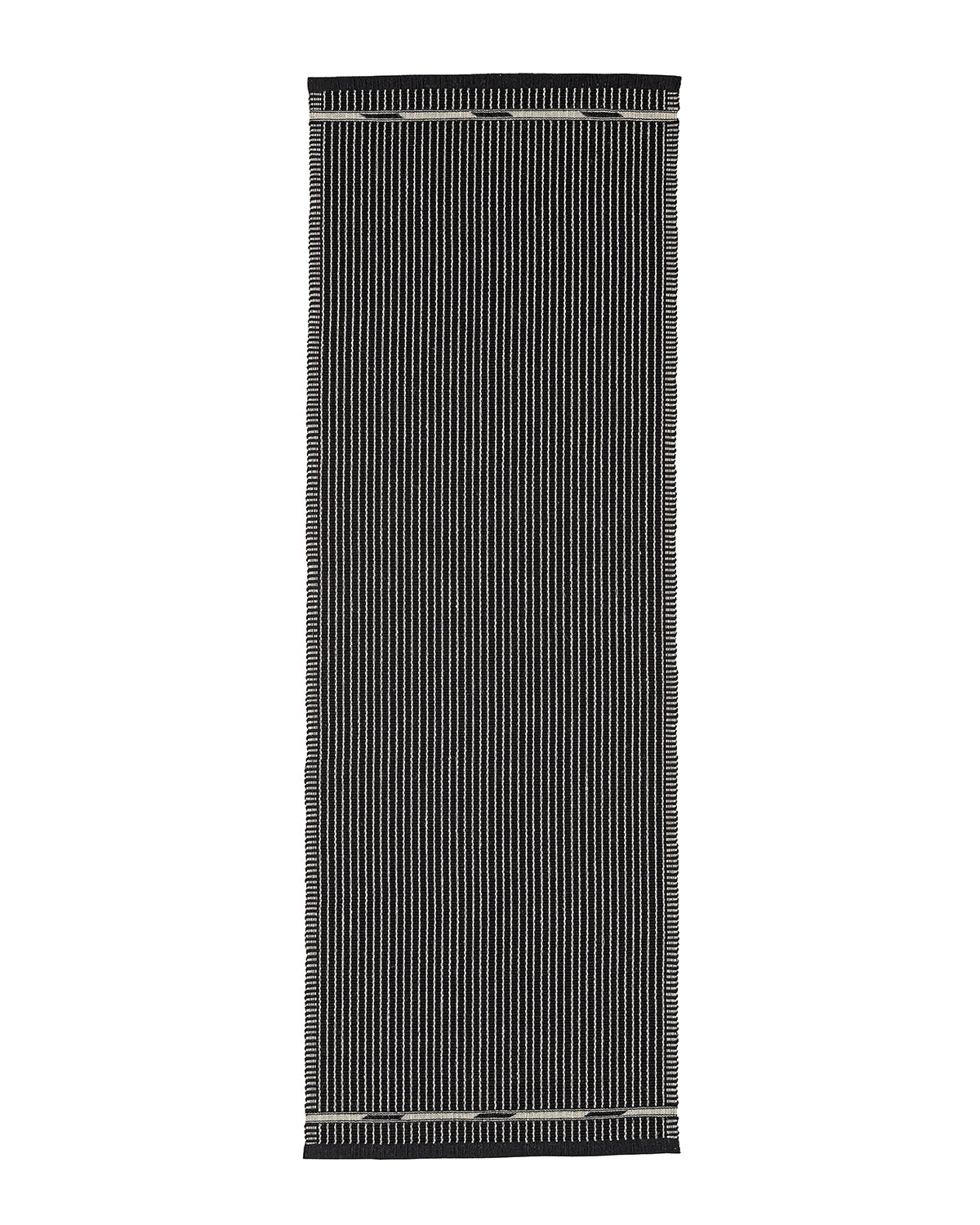 Vibeke Klint Rug VK-3, Black/Off-White - Runner