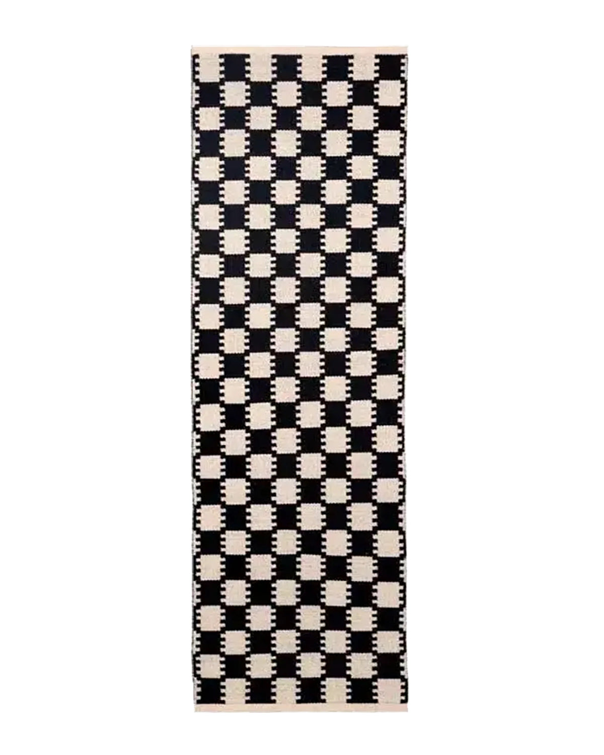 Vibeke Klint Rug VK-5, Black/Off-White, Runner