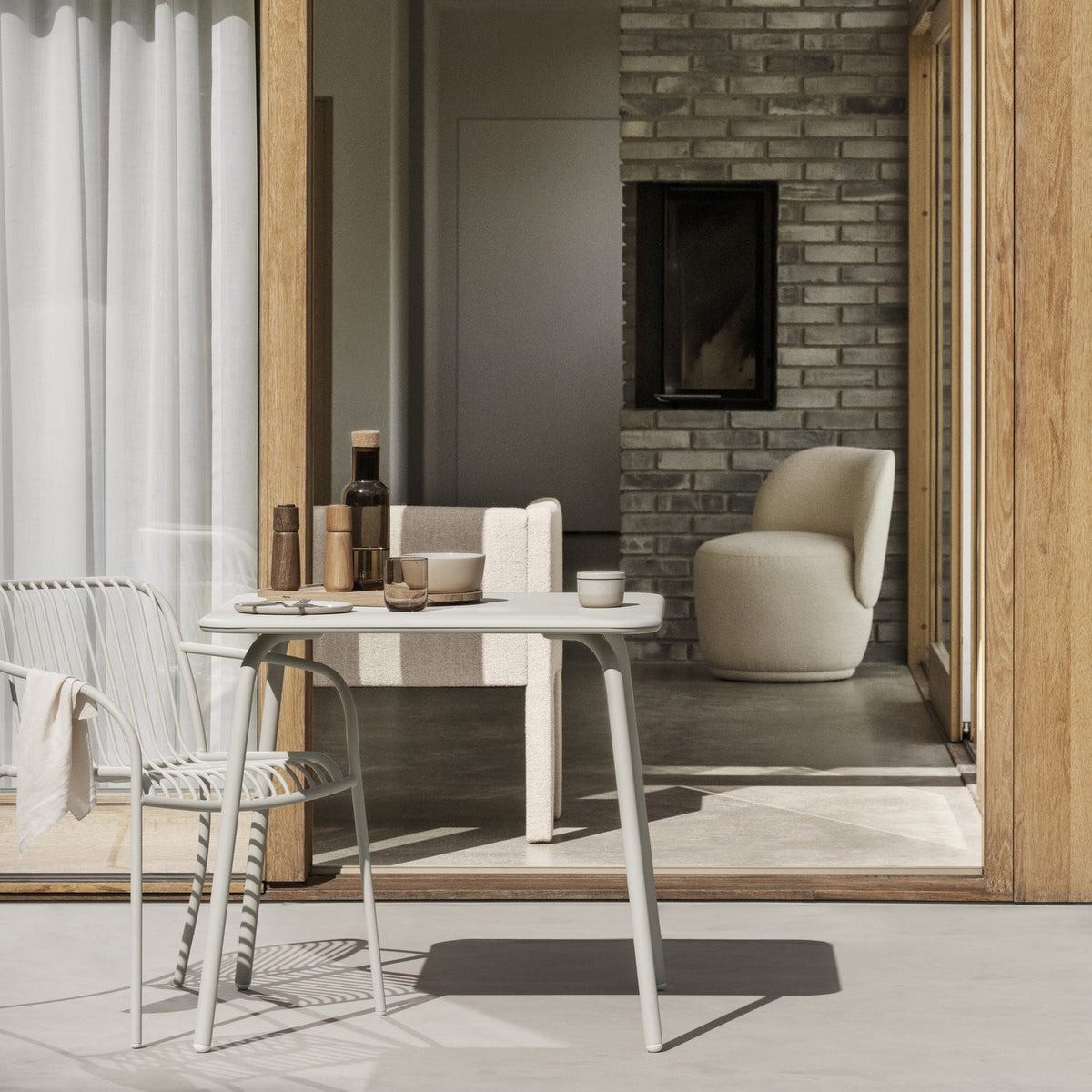 Blomus Yua Wires Outdoor Armchair - Set of 2