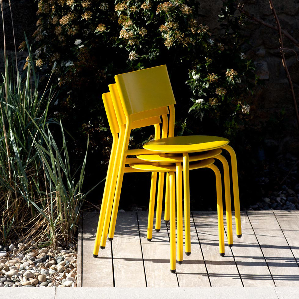 TIPTOE SSDr outdoor chair - recycled plastic