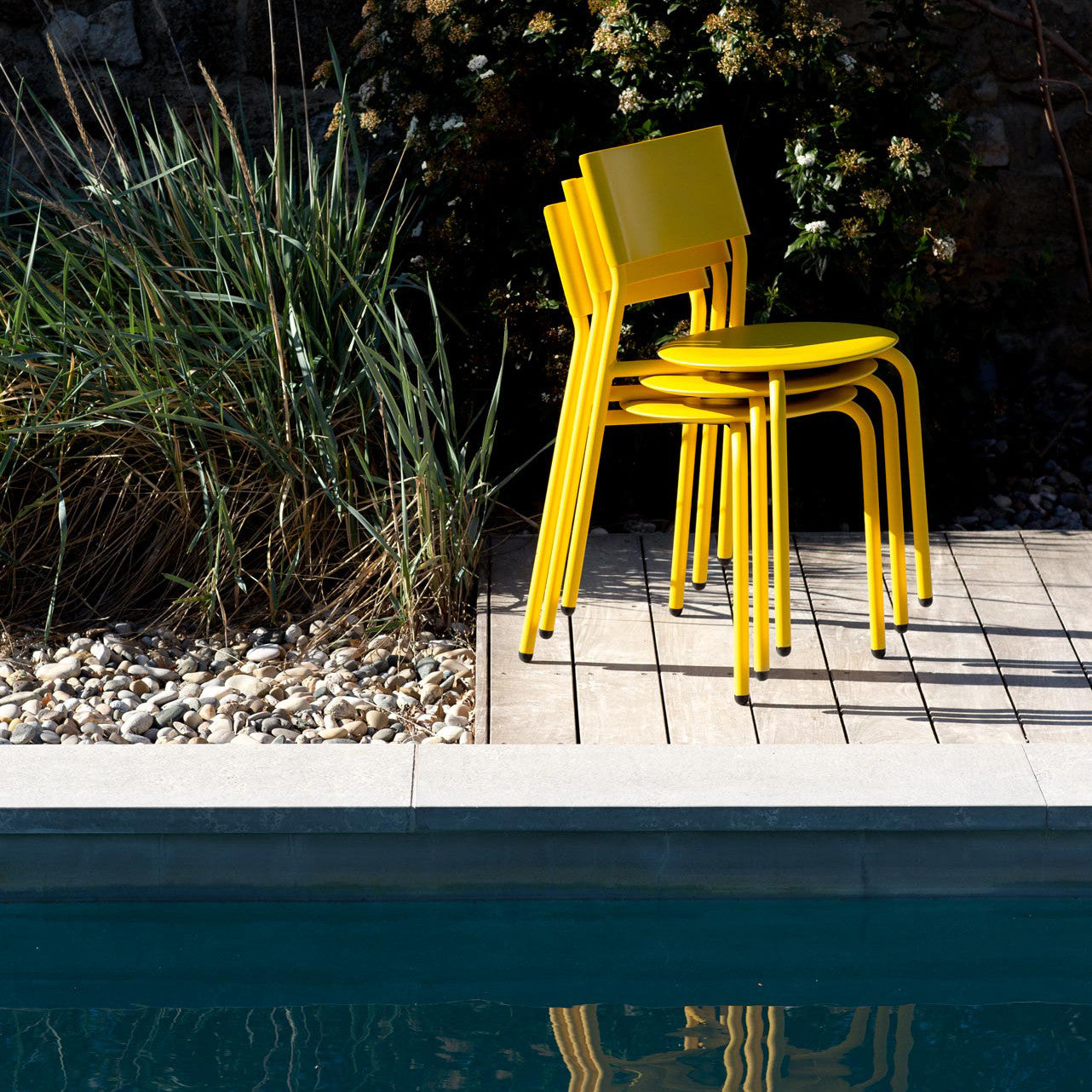 TIPTOE SSDr outdoor chair - recycled plastic