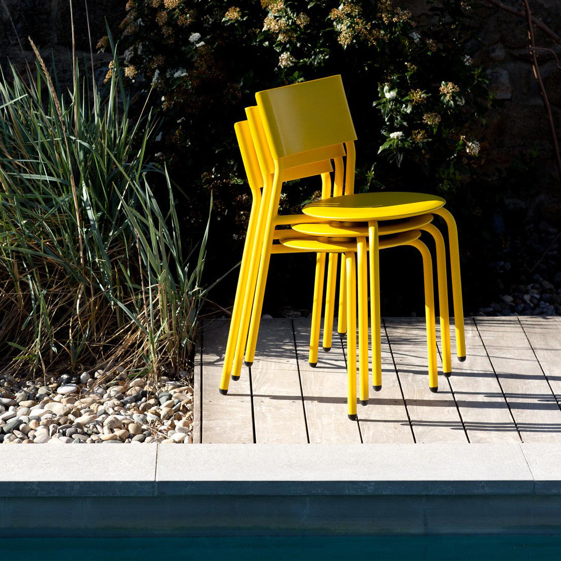 TIPTOE SSDr outdoor chair - recycled plastic