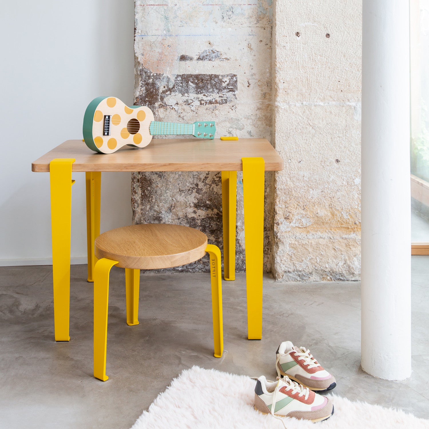TIPTOE kids desk 70x50cm - solid oak