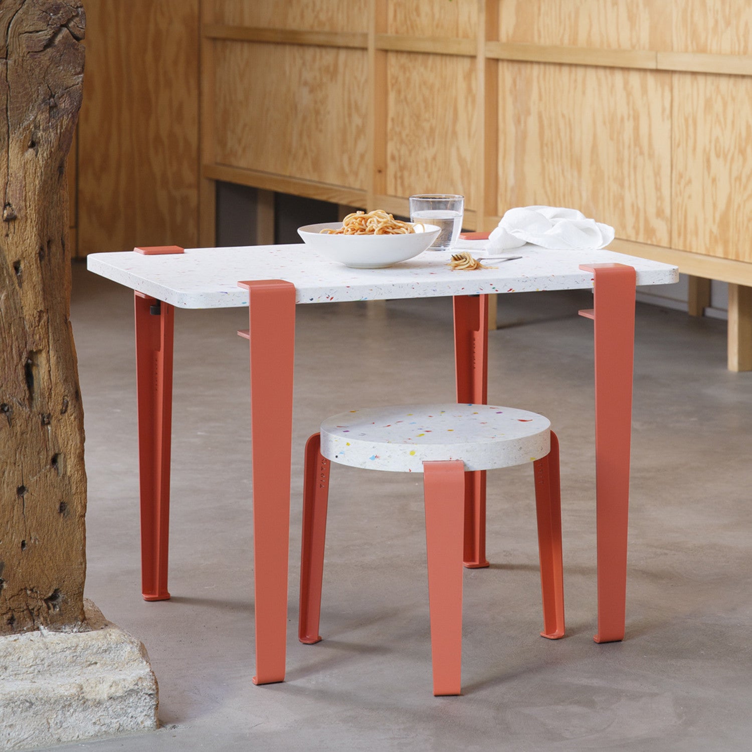 TIPTOE kids desk 70x50cm - recycled plastic Tutti Frutti
