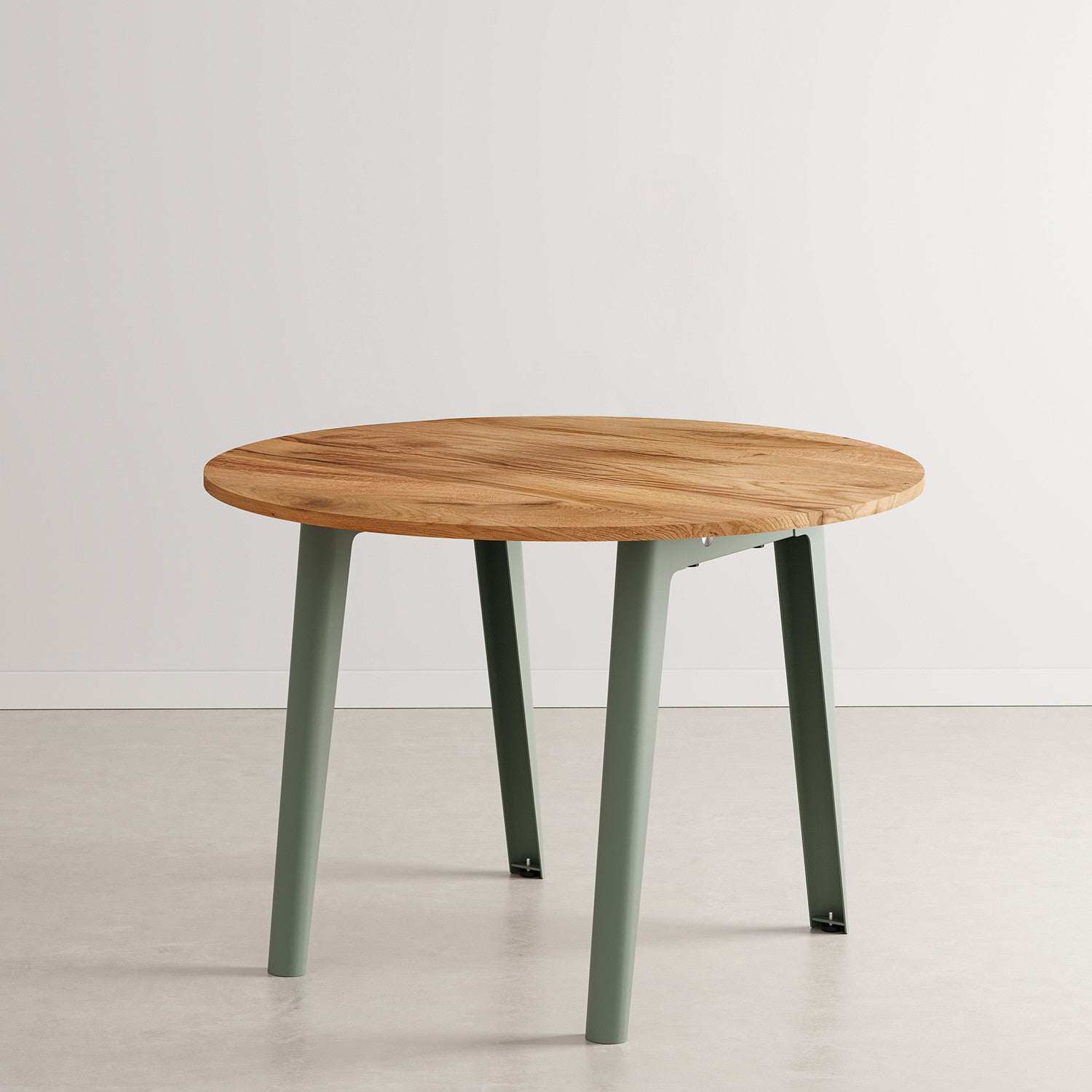 TIPTOE NEW MODERN round table diameter 110cm - reclaimed wood