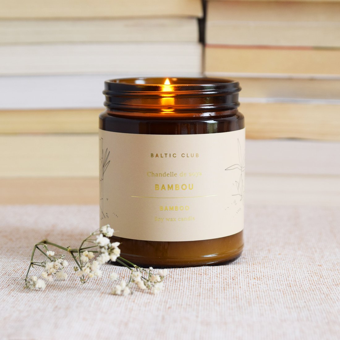 Baltic Club Bamboo Soy Candle