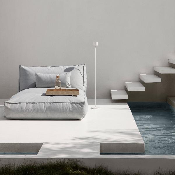 Blomus Farol Rechargable LED Portable Indoor or Outdoor Floor Lamp - Dimmable