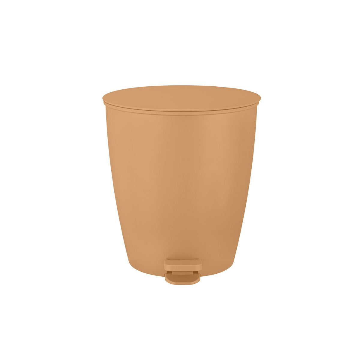 Blomus Ava Bathroom Soft-Close Step Trash Can - 0.8 Gallon - Spa Inspired - Tan