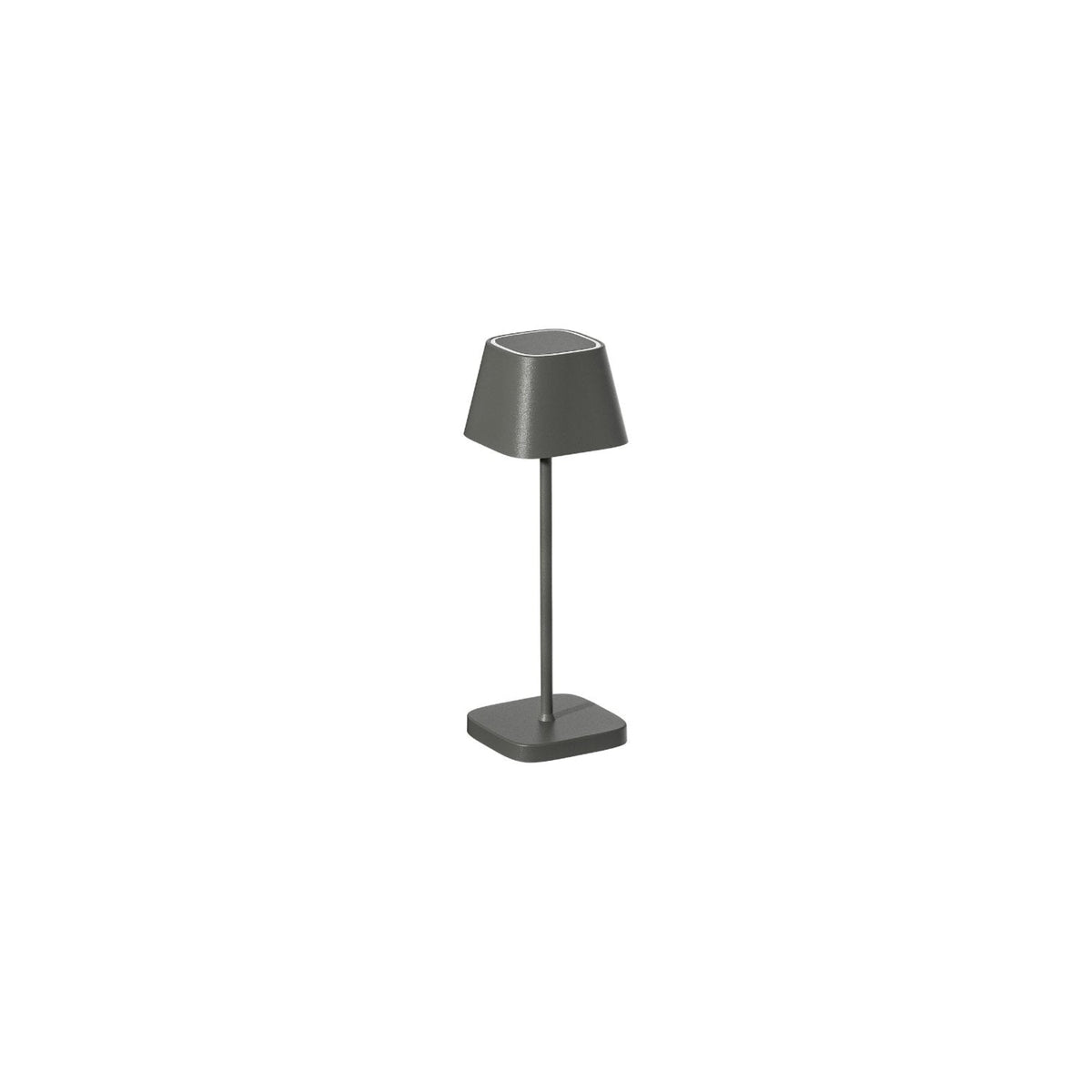 Blomus Kodu Rechargable LED Mini Portable Indoor or Outdoor Table Lamp for Side Table, Bistro Table or Dining Table