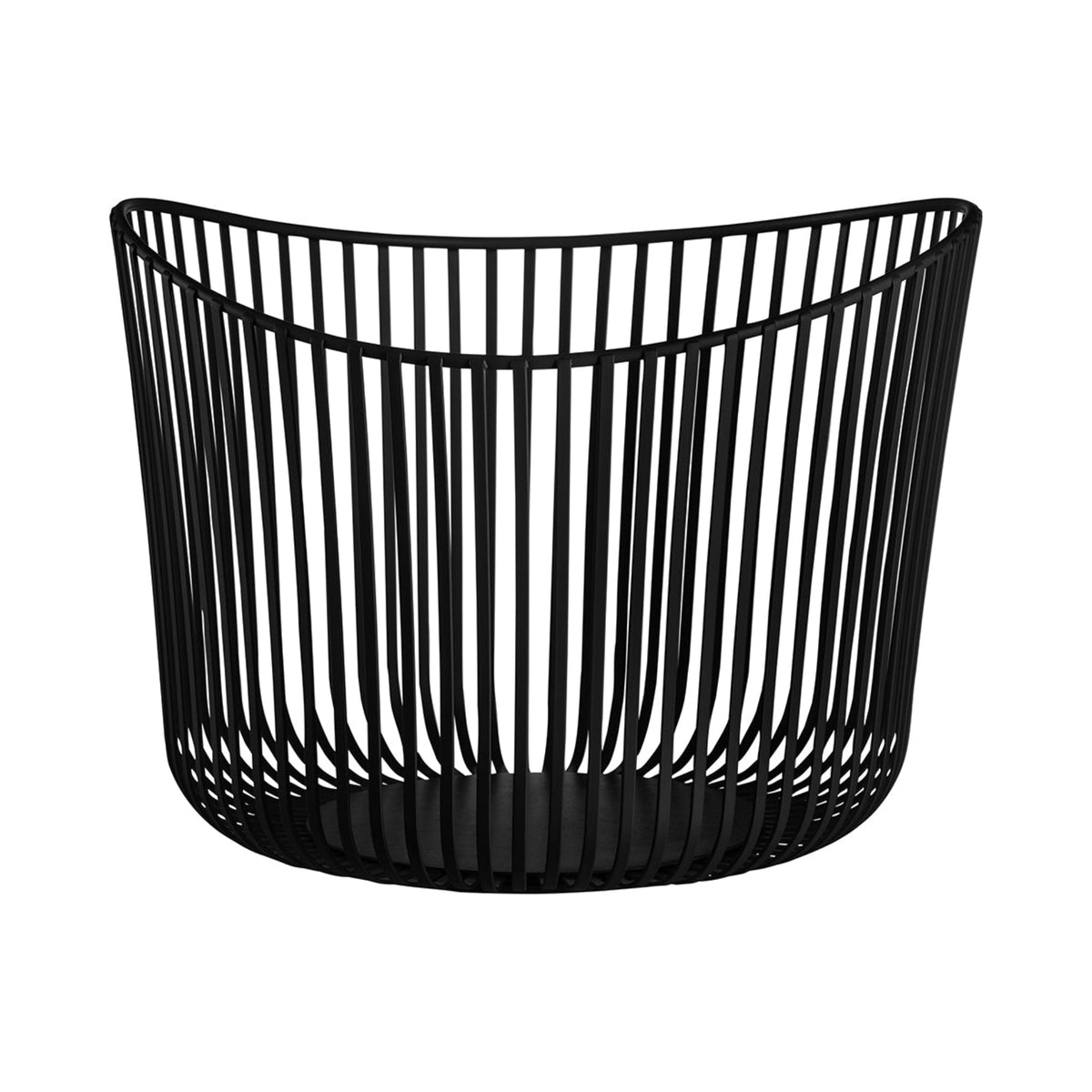 Blomus Modo Metal Storage Basket - Industrial Modern Décor