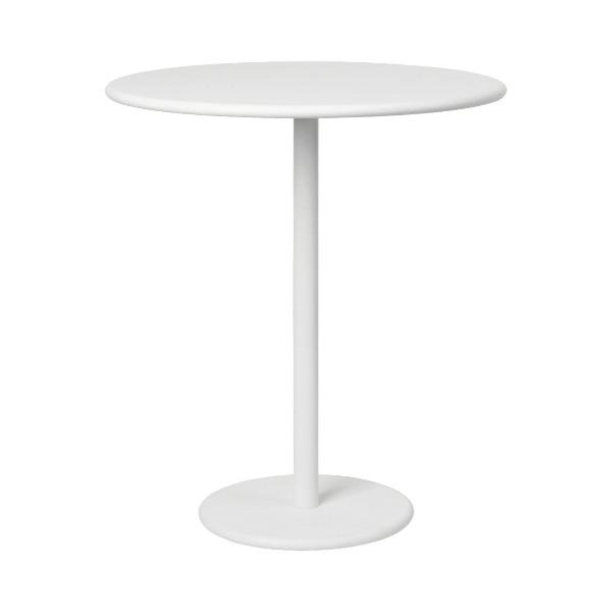 Blomus Stay Round Aluminum Outdoor Side Table - Pool and Patio Furniture