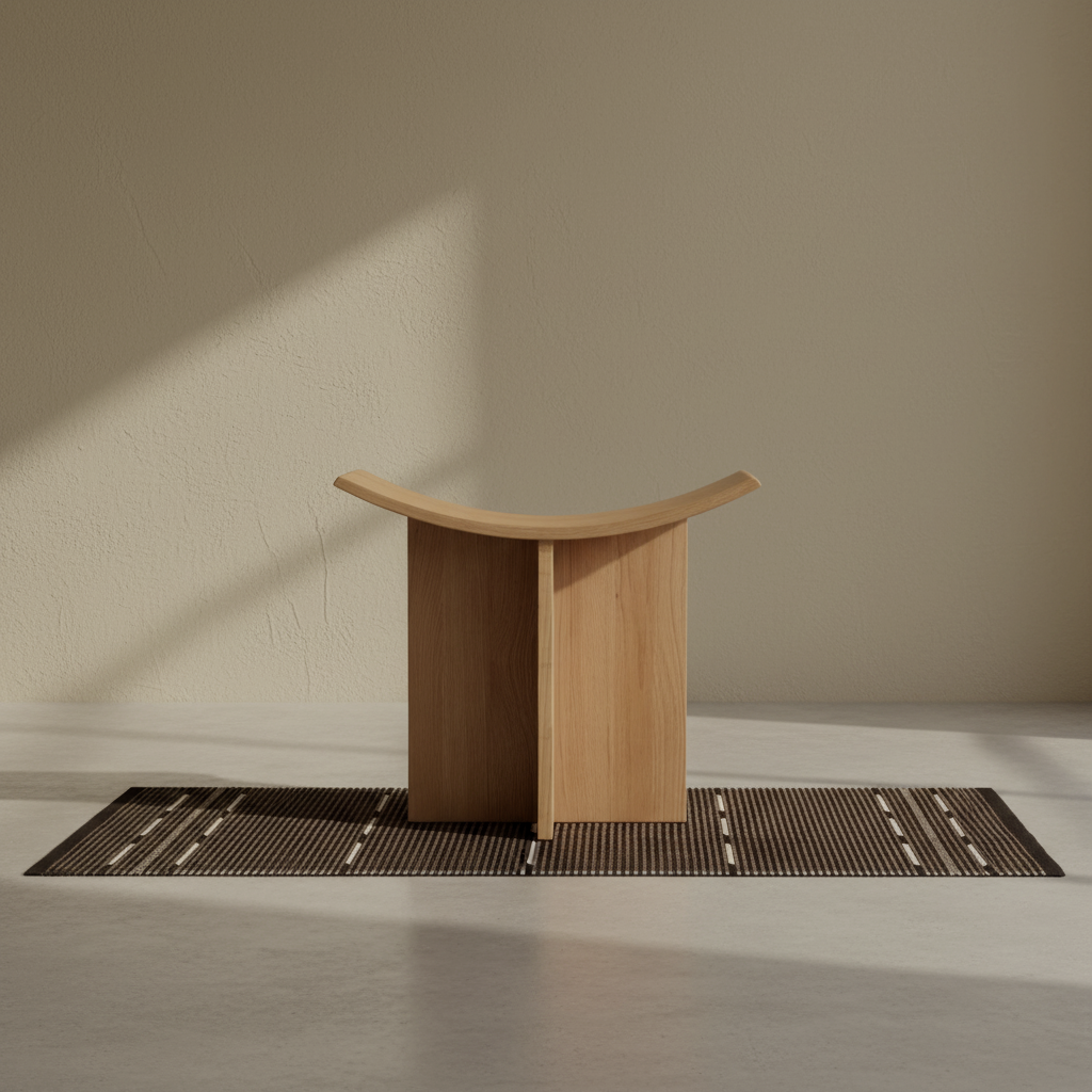 Vibeke Klint Rug VK-10, Brown/Black - Runner