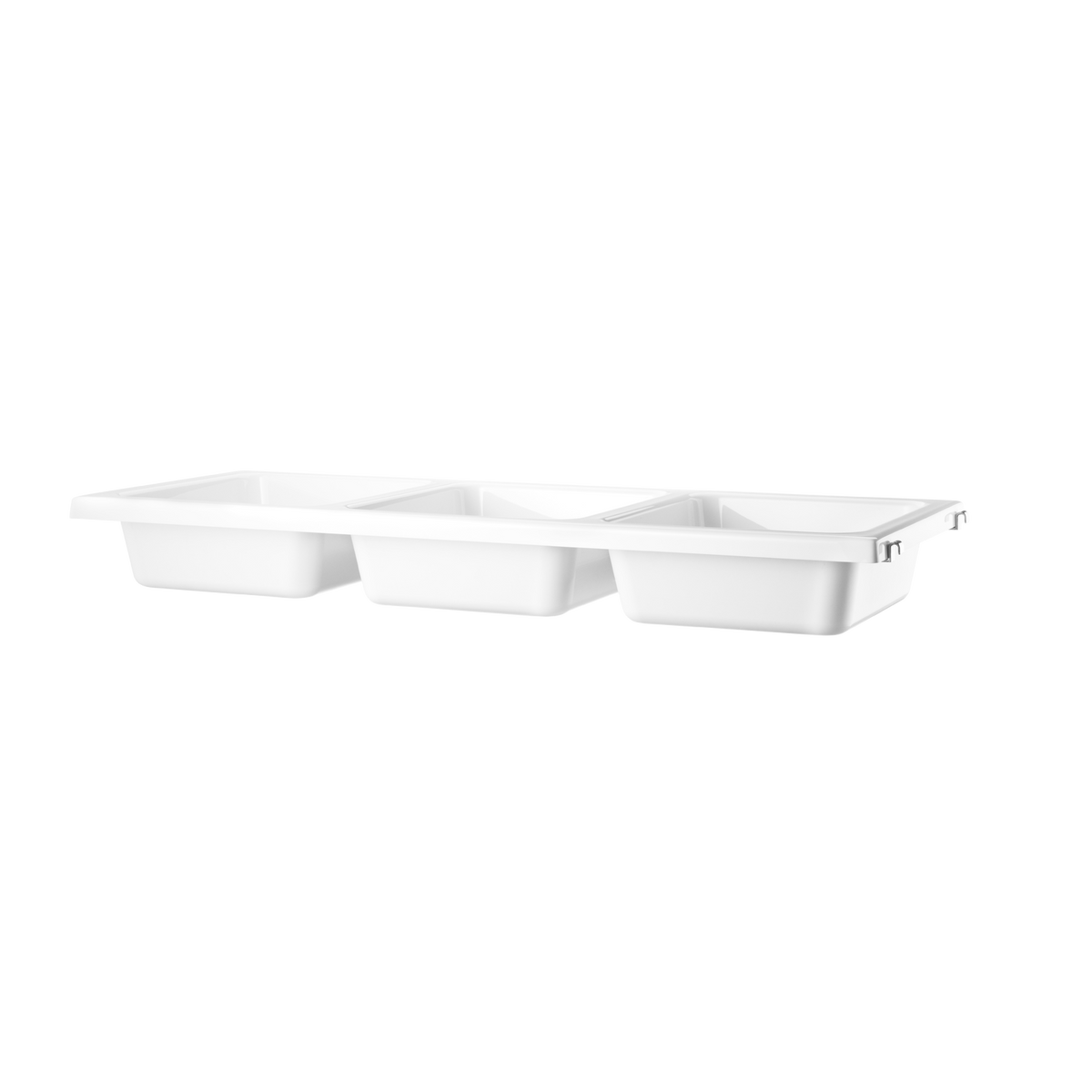 Bowl shelf w78 x d30 cm in White by String Furniture