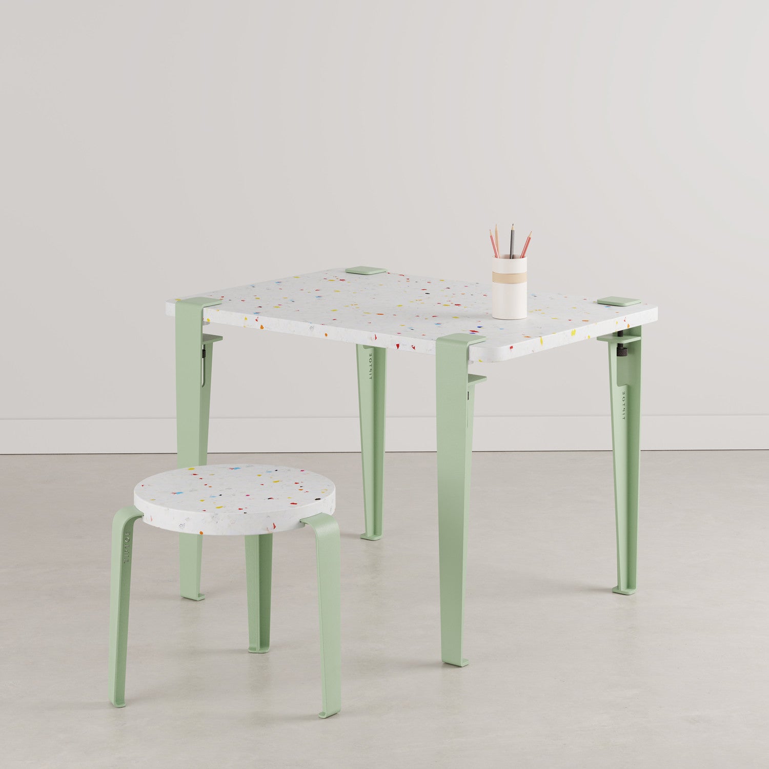 TIPTOE kids stool - recycled plastic Tutti Frutti