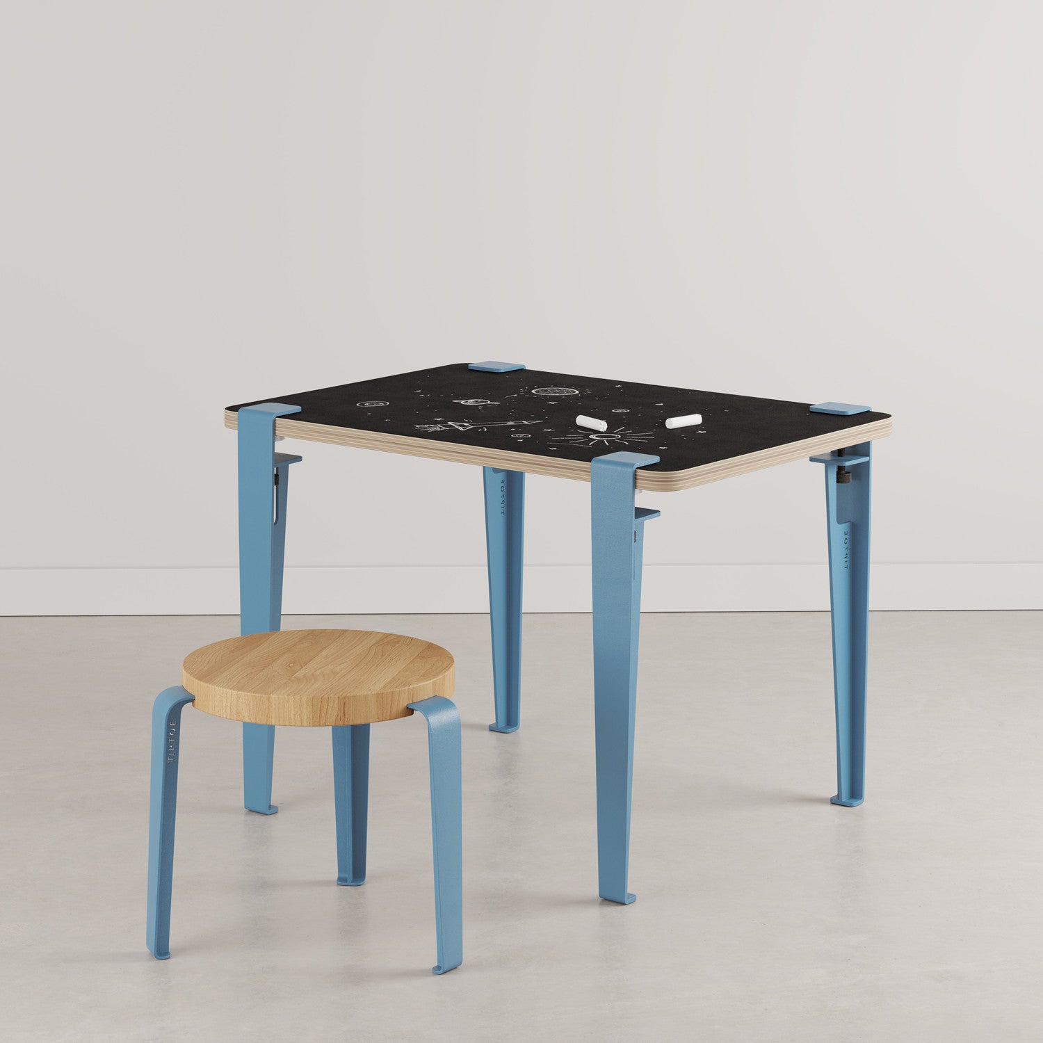 TIPTOE kids desk 70x50cm - Vice Versa blackboard