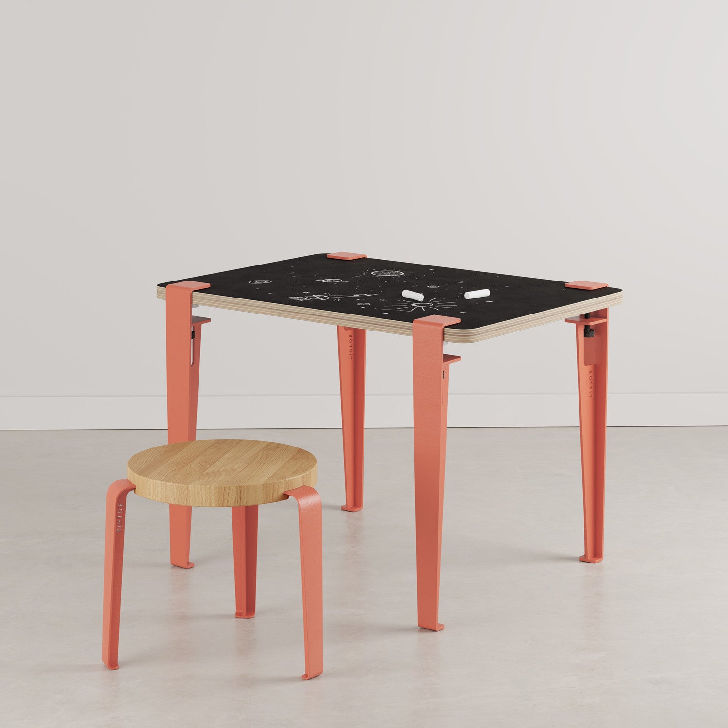 TIPTOE kids desk 70x50cm - Vice Versa blackboard