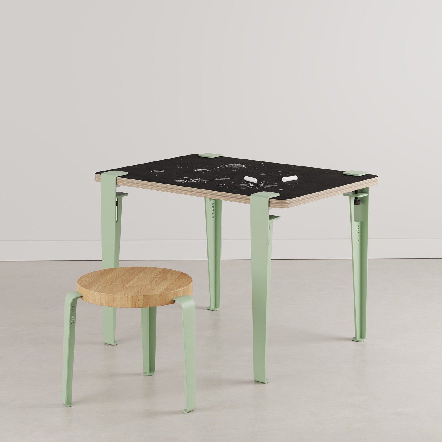 TIPTOE kids desk 70x50cm - Vice Versa blackboard