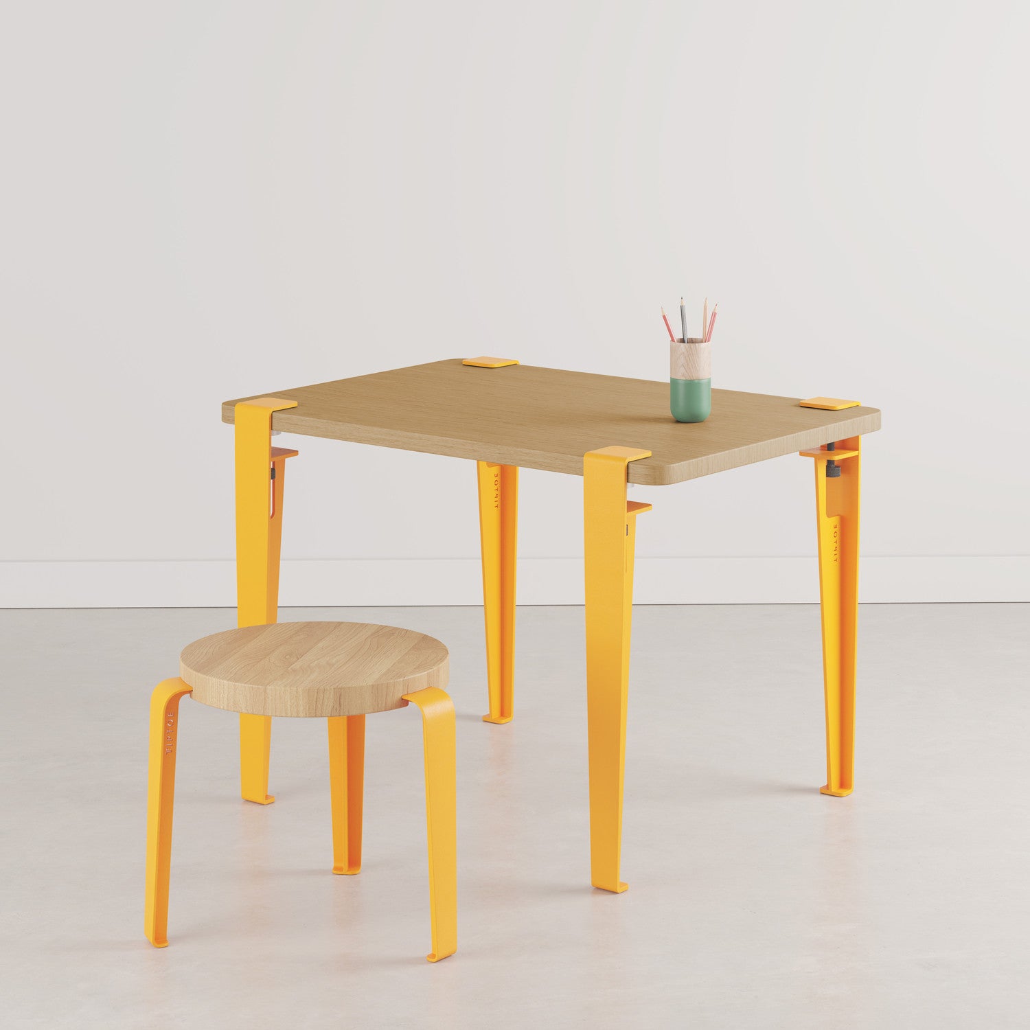 TIPTOE kids desk 70x50cm - solid oak