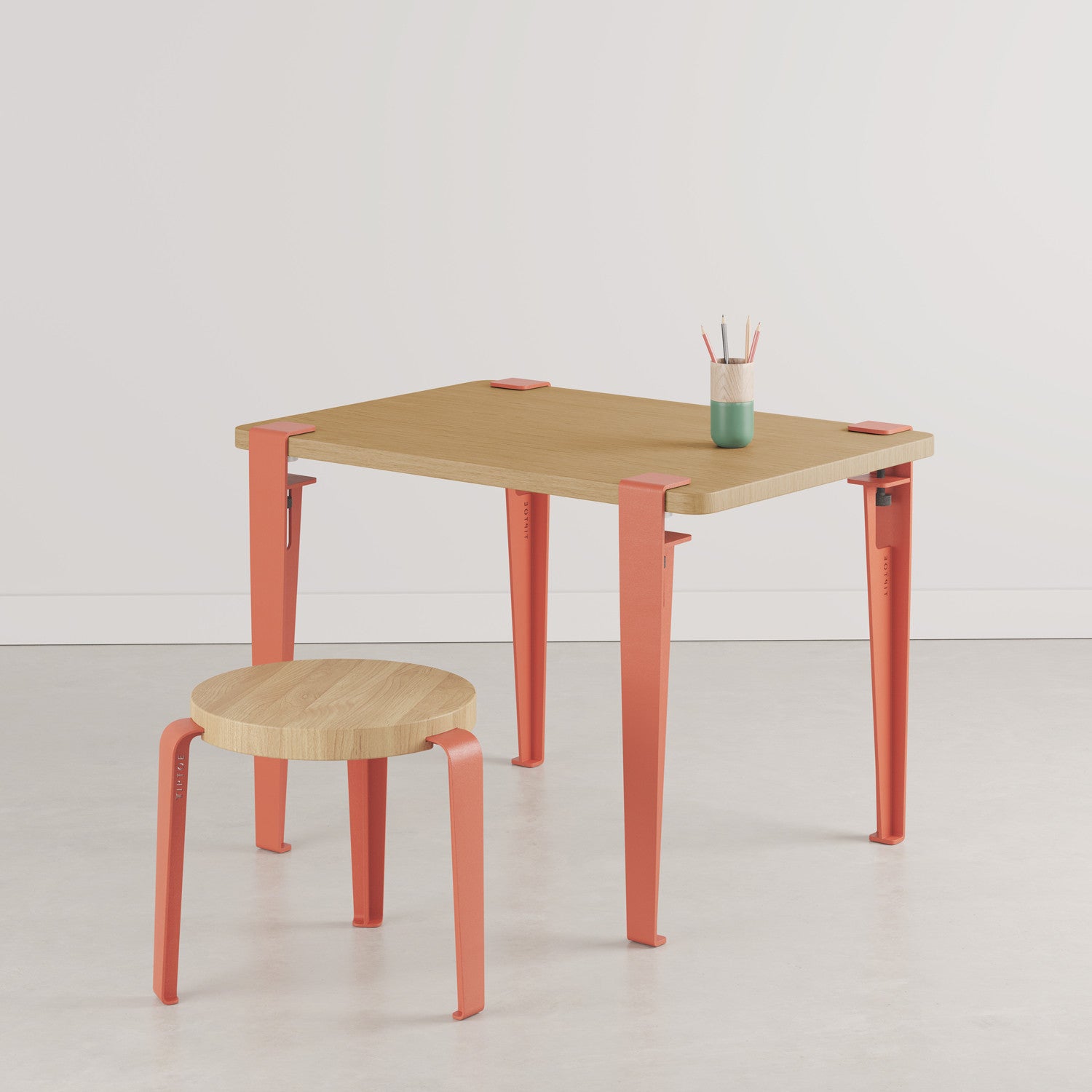 TIPTOE kids desk 70x50cm - solid oak