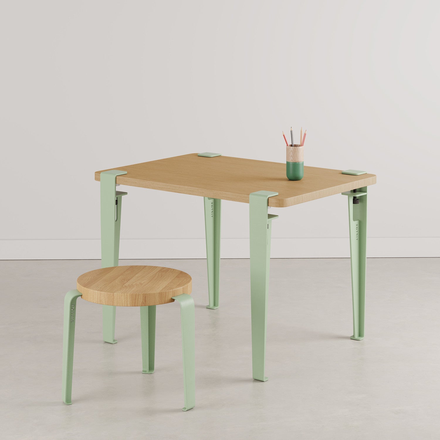 TIPTOE kids desk 70x50cm - solid oak