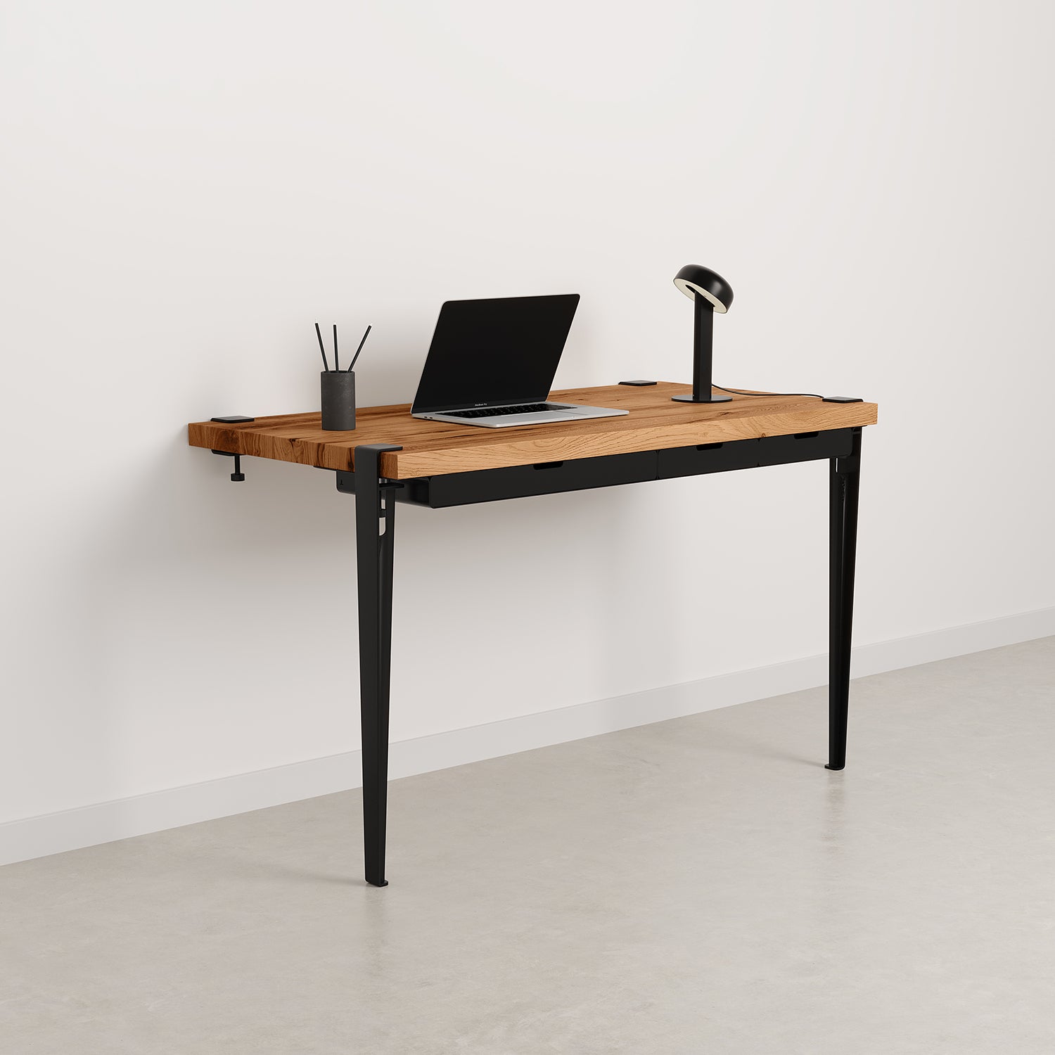 bureau-mural-wave-bois-ancien-noir