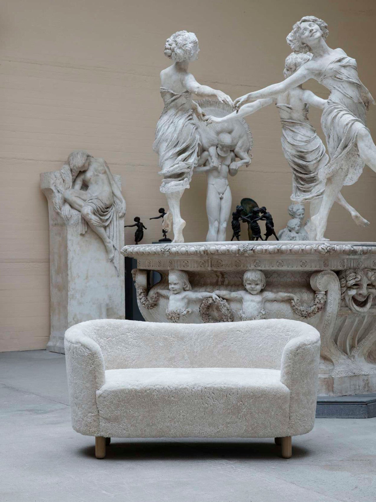 Audo Mingle Sofa, Sheepskin