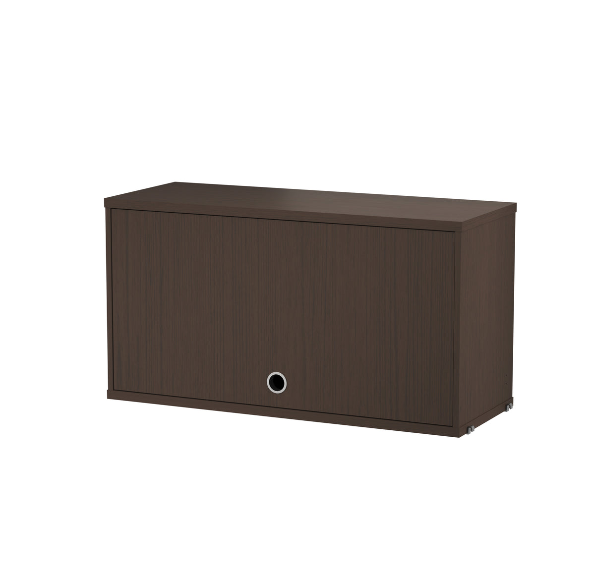 Cabinet with Flip Door w78 x d30 x h42 cm in Dark oak by String Furniture
