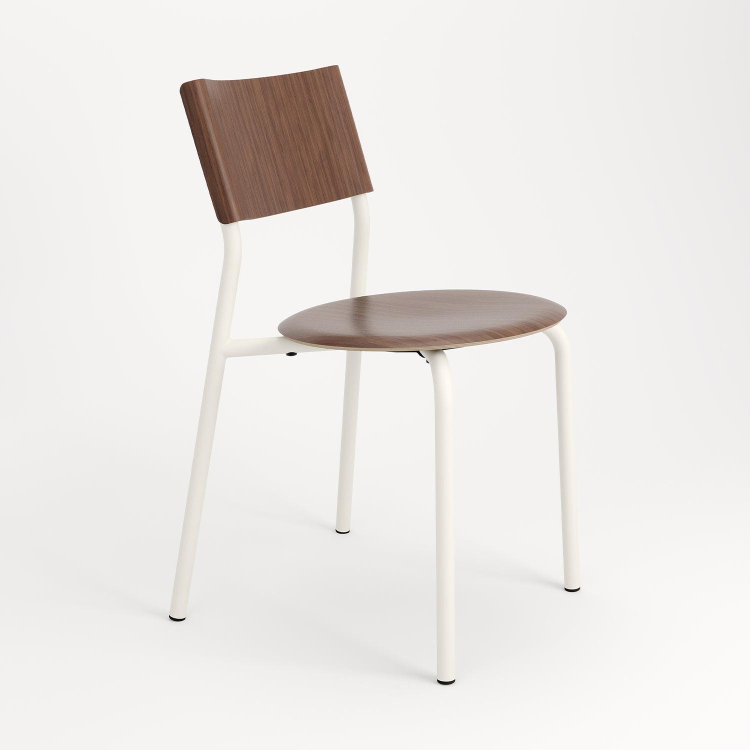 chaise-SSD-noyer-face-blanccreme