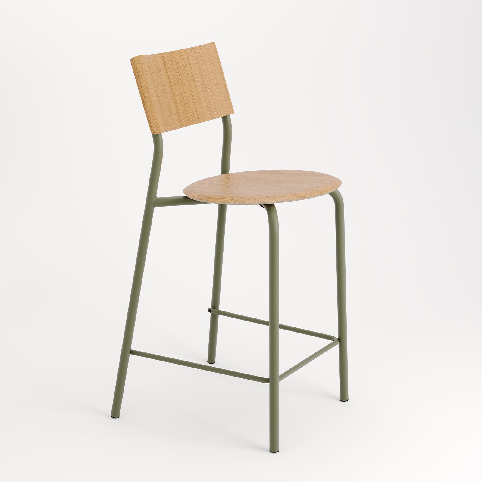 chaise-bar-65cm-chene-face-vertkaki