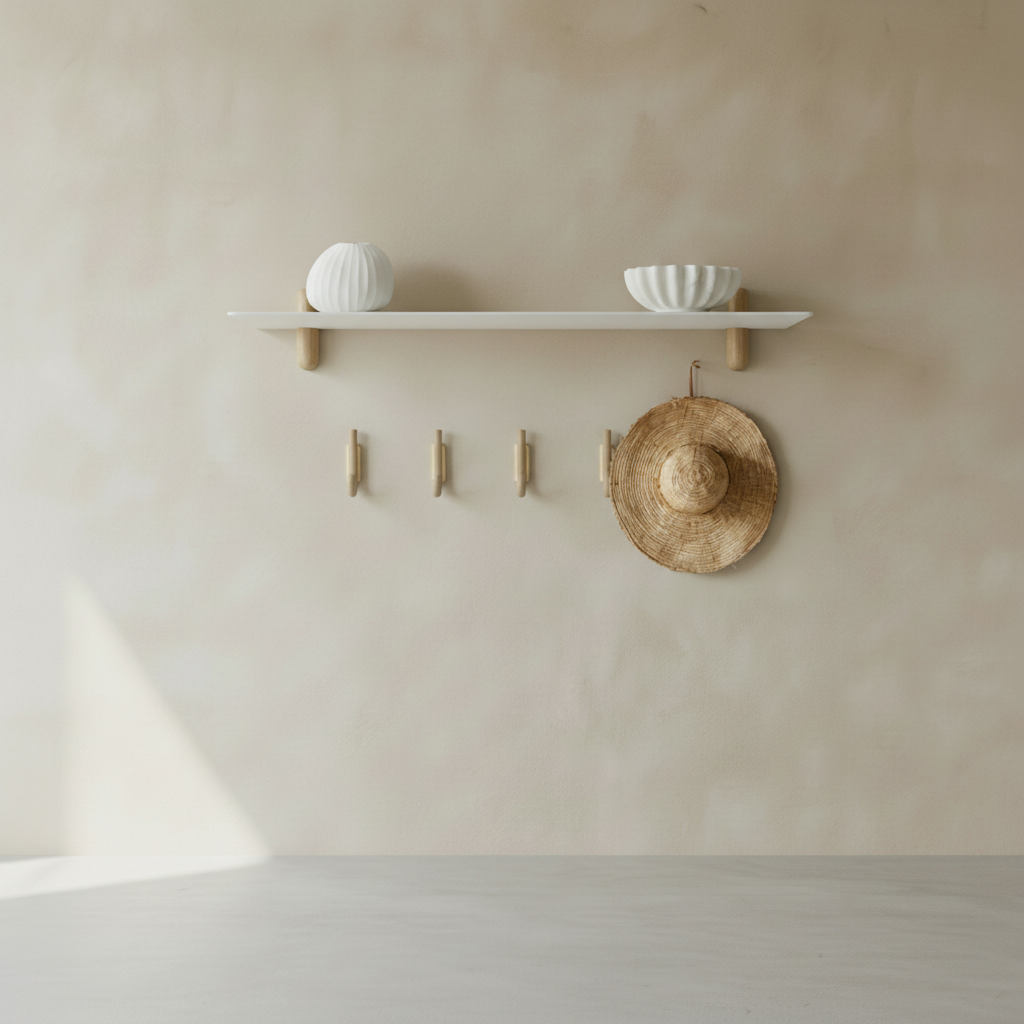 Gejst Nivo Shelf Large G - light oak / white
