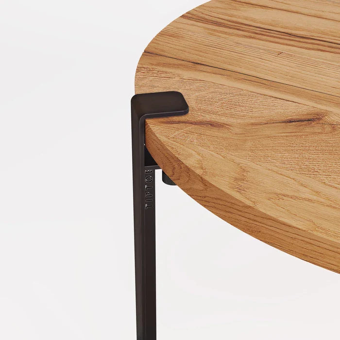 TIPTOE Round Coffee Table - Reclaimed Wood