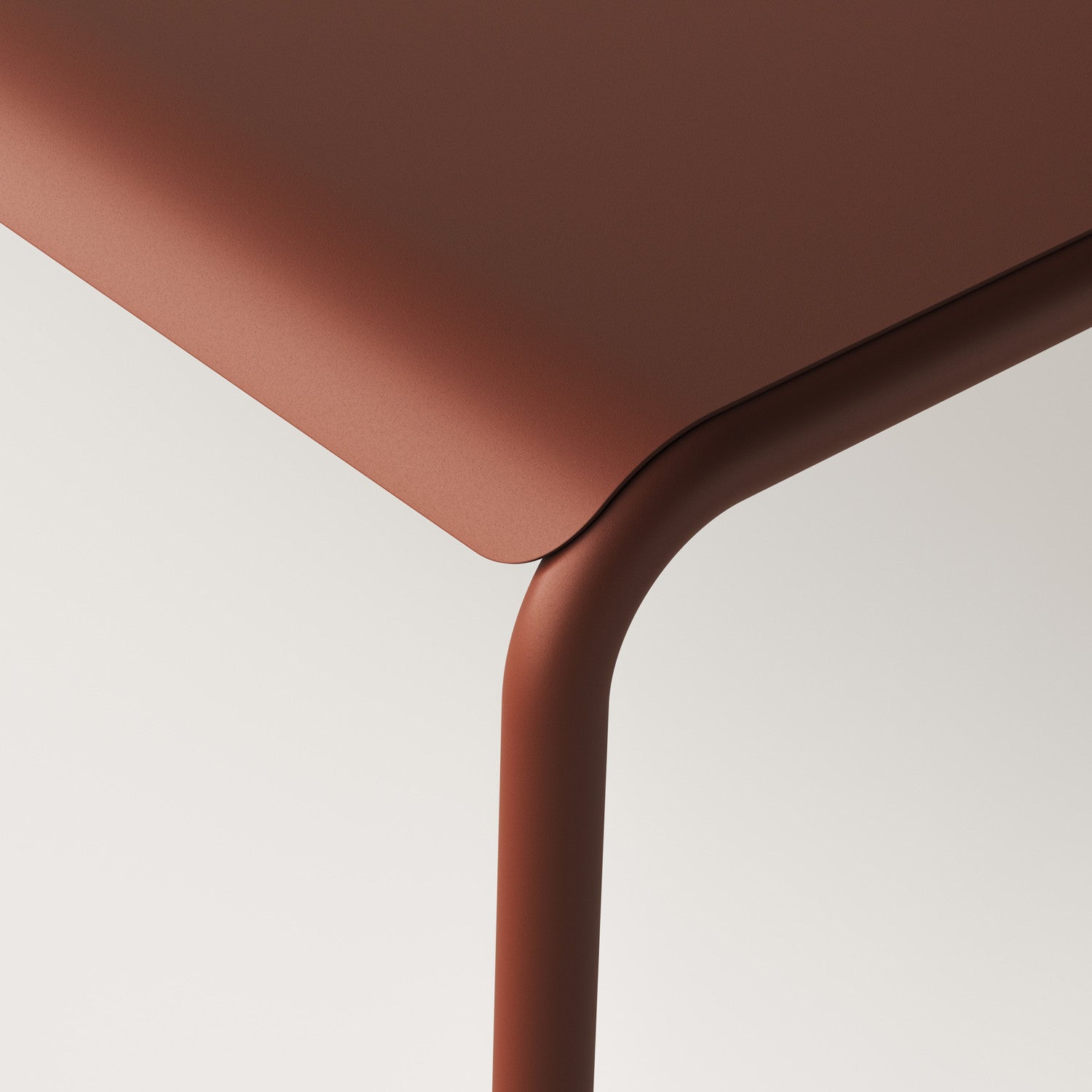 TIPTOE Outdoor stool PANORAMA - powder-coated steel
