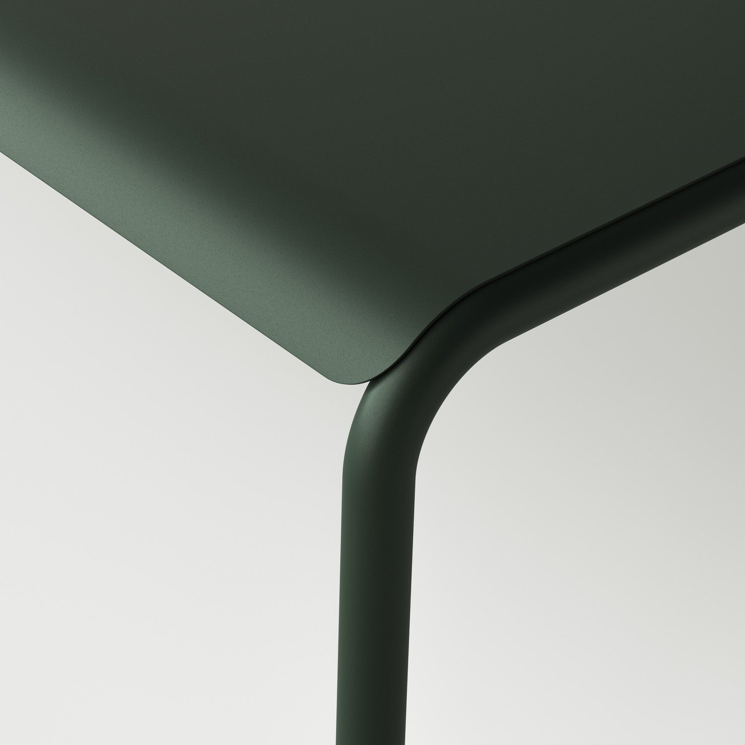 TIPTOE Outdoor bench PANORAMA - powder-coated steel