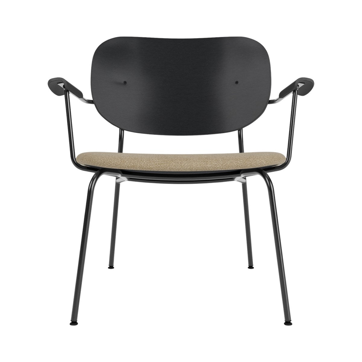 Audo Co Lounge Chair, Partially Upholstered