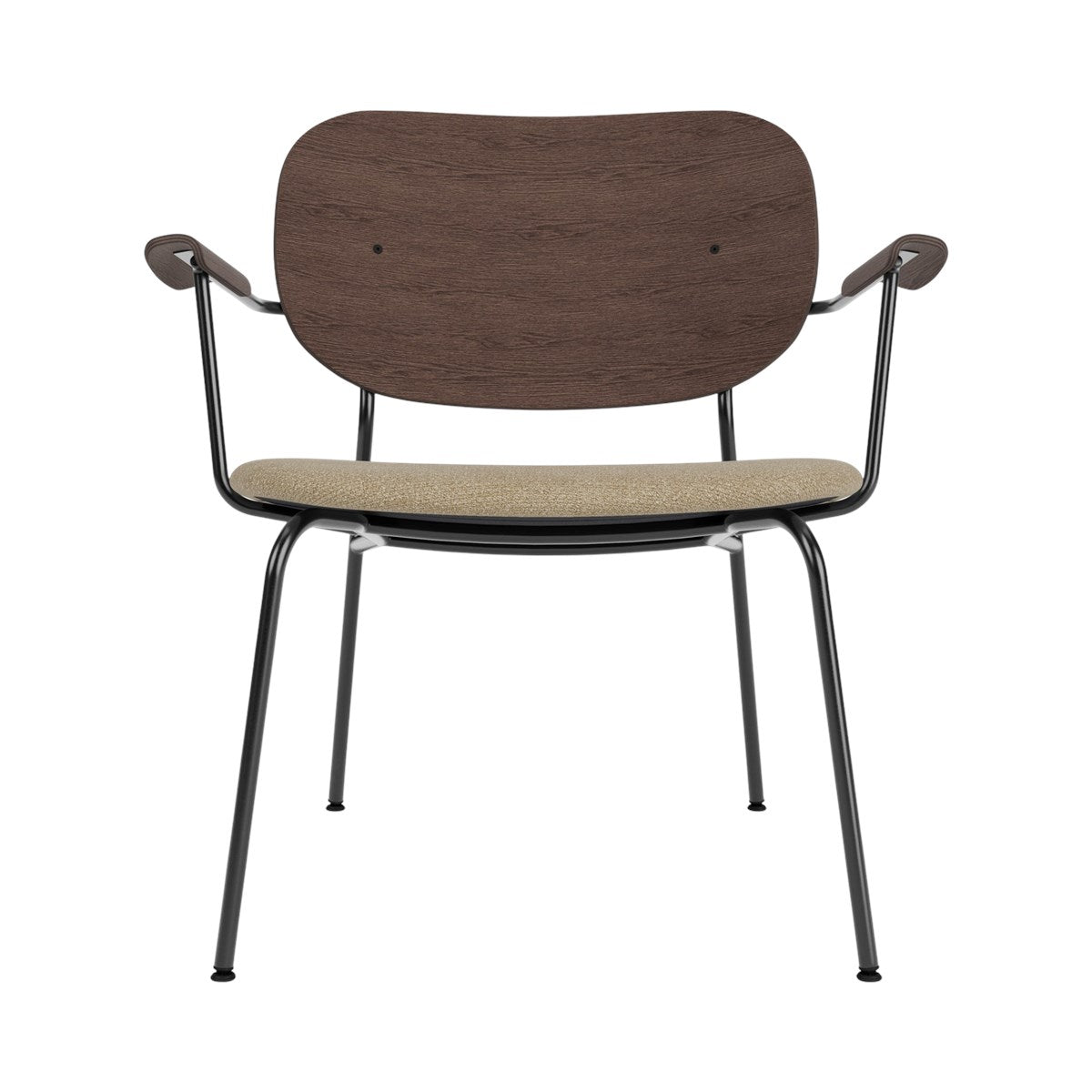 Audo Co Lounge Chair, Partially Upholstered