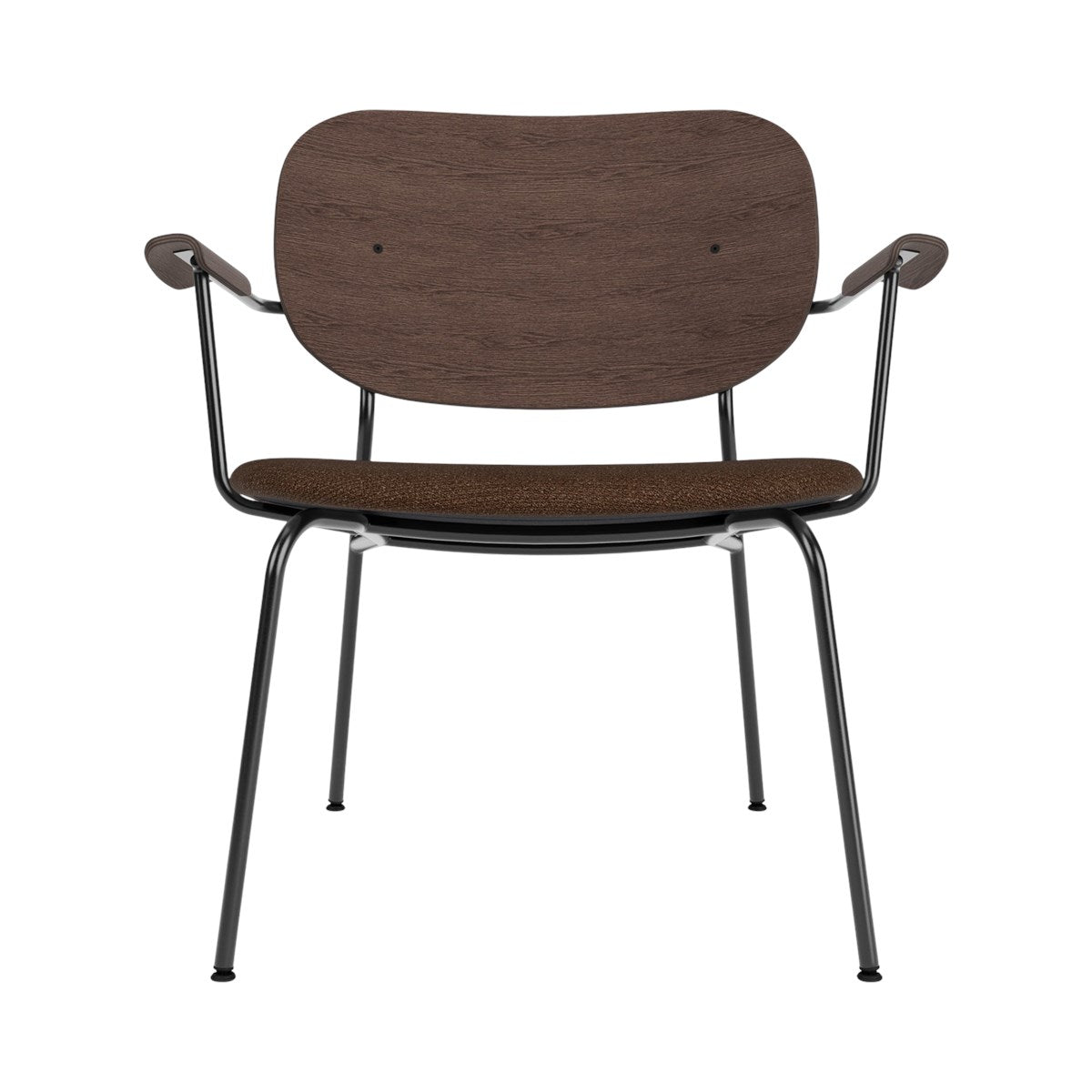 Audo Co Lounge Chair, Partially Upholstered