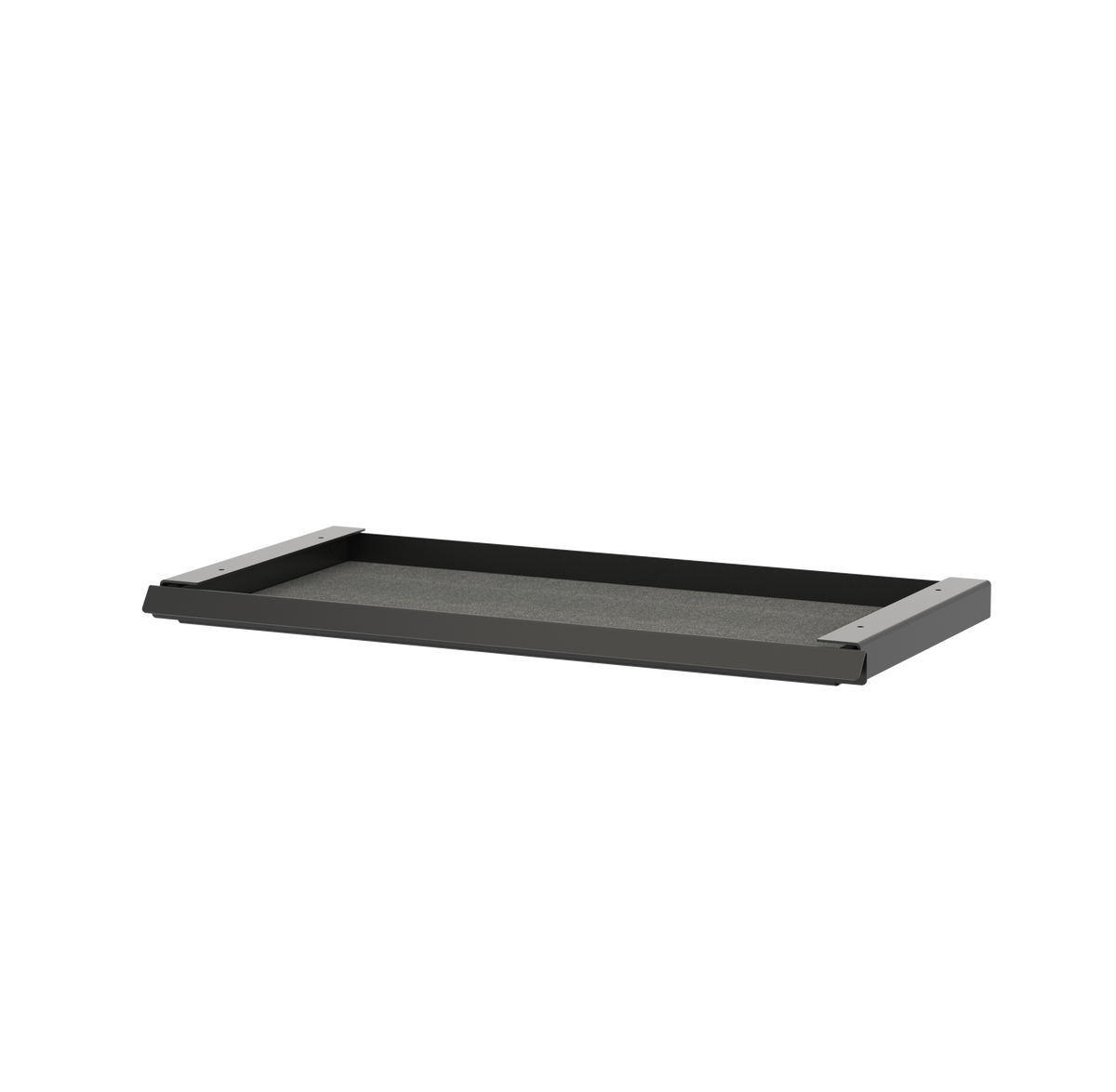 Desk drawer w61 x d30 cm in Black, room setting