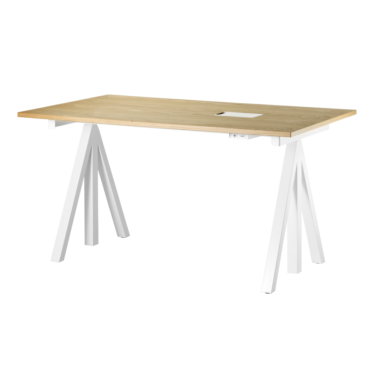 Desktop w140 x d78 cm in Oak by String Furniture