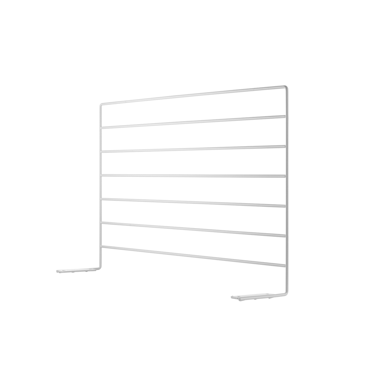 Wire screen for desktop in White by String Furniture