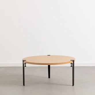 TIPTOE Round Coffee Table - Solid Oak